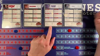 Let's Play Champions of the Galaxy Live Play Filsinger Games - Solo Tabletop Wrestling RPG - M1.552