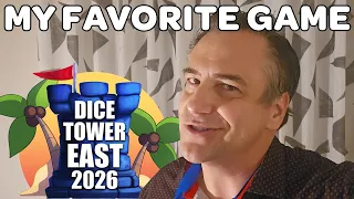 My Favorite Game I Played Today - Dice Tower East 2026 Day 1
