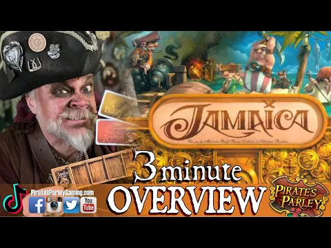 Jamaica (board game) 3-minute review!