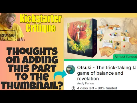 Otsuki - The trick-taking game of balance and revelation (B) Kickstarter Critique Review