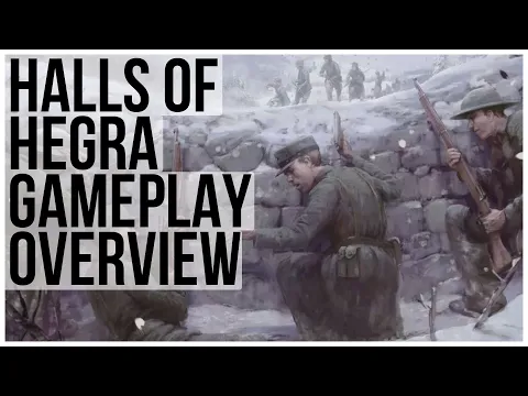 Halls of Hegra Gameplay Overview | Tompet Games | Solitaire WW2 Wargame | Solo Board Game