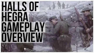 Halls of Hegra Gameplay Overview | Tompet Games | Solitaire WW2 Wargame | Solo Board Game