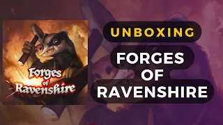 Forges of Ravenshire Board Game Unboxing | DaniCha