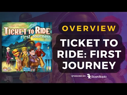 Ticket to Ride: First Journey Overview with my Son! [Sponsored by Boardtopia] | DaniCha