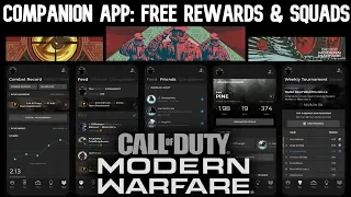 Call of Duty Companion App Update! Free Calling Card & Double XP for Modern Warfare Call of Duty Companion App Update! Free Calling Card & Double XP for Modern Warfare