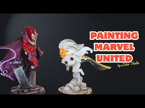 Painting Magneto & Storm β Marvel United Miniatures with Lotus Thalia