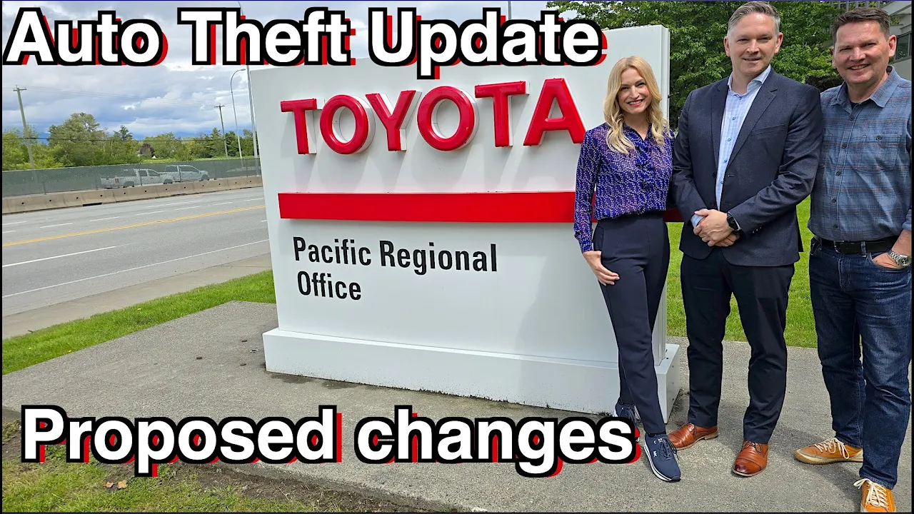 Auto theft update. Toyota Canada reacts to government changes!