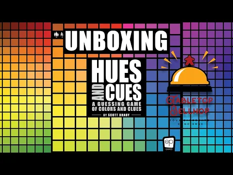 Hues and Cues Unboxing, a color based party game from The Op