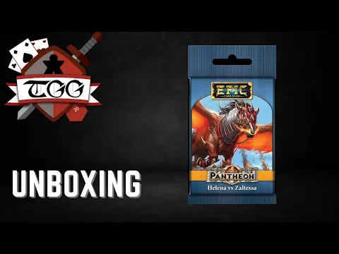 Epic Card Game: Pantheon – Helena vs Zaltessa Unboxing