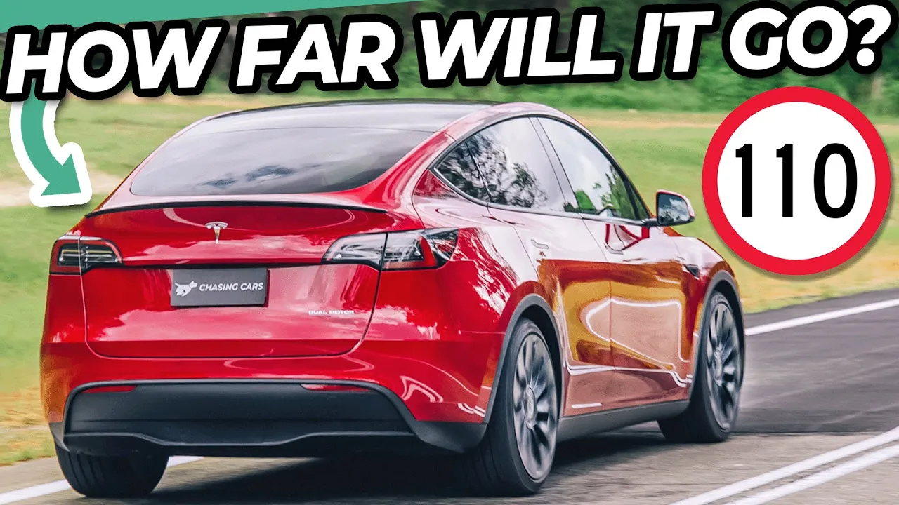 Tesla Model Y Performance Range Test 2023: Realistic Road Trip