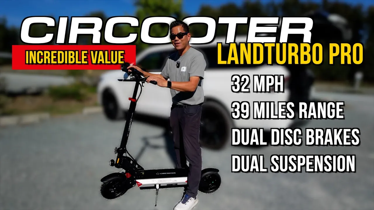 CIRCOOTER Landturbo Pro - The Perfect Blend of Power, Range and Comfort