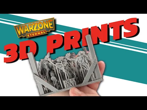 Warzone Eternal: SnapTray Review (3DPrints Trenchworx)
