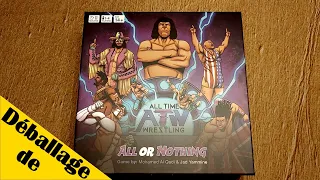 Déballage de ATW - All Time Wrestling - All or Nothing Edition