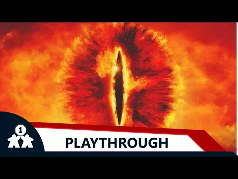 Lord of the Rings: Fate of the Fellowship (Pandemic system game) - true solo playthrough