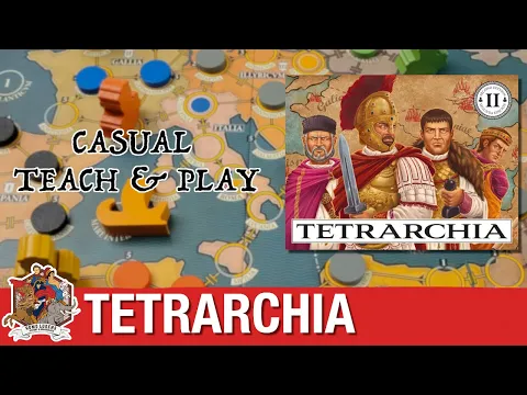 Tetrarchia - Casual Rules Teach and Playthrough
