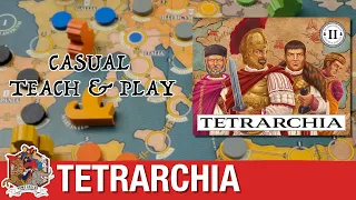 Tetrarchia - Casual Rules Teach and Playthrough