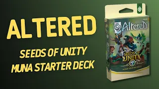 Altered Seeds of Unity Muna Starter Deck | Inside with João Ricardo Ep857