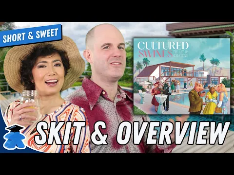 Cultured Swines - A party couple matching game for cultured humans. Overview and Skit.