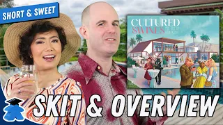 Cultured Swines - A party couple matching game for cultured humans. Overview and Skit.