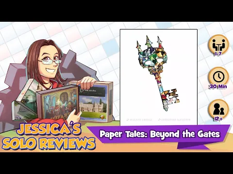 Jesica's Paper Tales: Beyond the Gates Solo Review