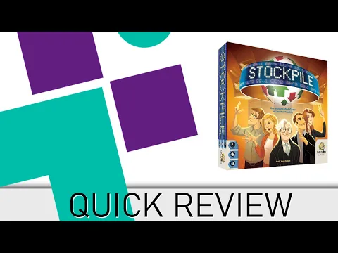 Quick Review of Stockpile | Afterthoughts