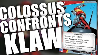 Marvel Champions Colossus vs Expert Klaw Live Replay