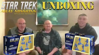 Star Trek Away Missions Scotty and Kirk Unboxing