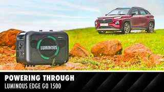 Powering Through with the Luminous Edge Go 1500 | BRANDED CONTENT | Autocar India