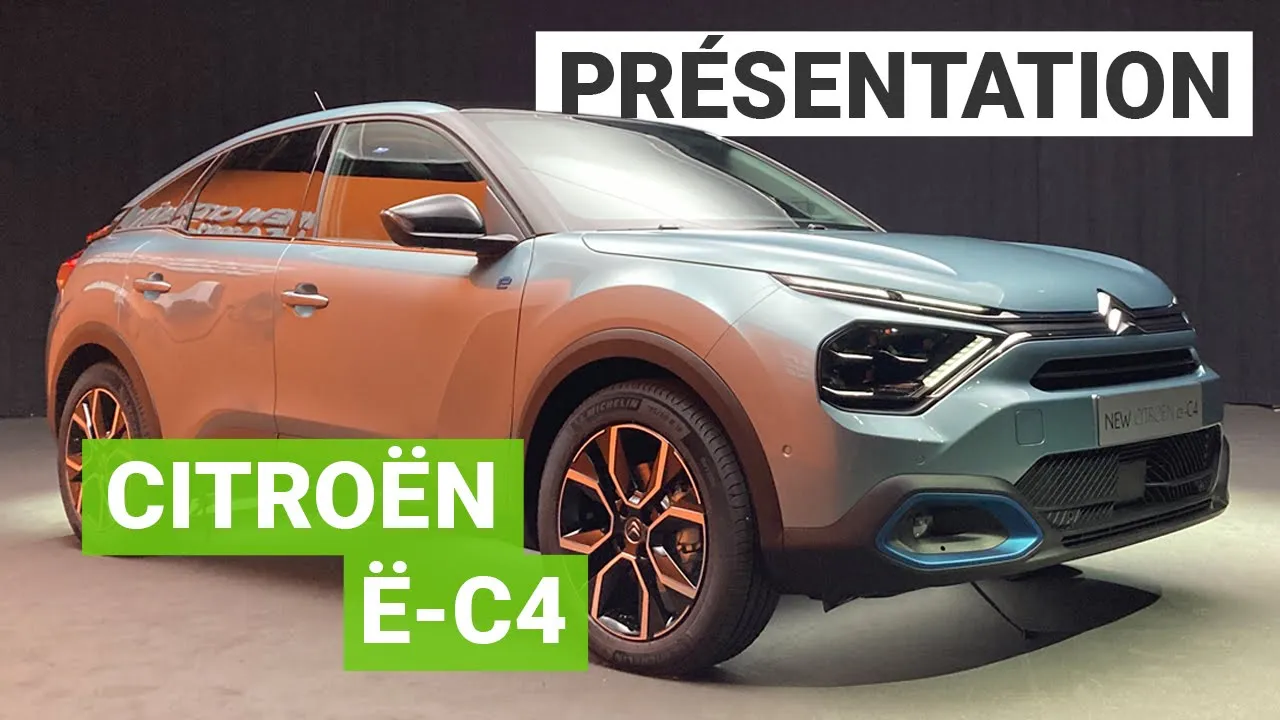 Nouvelle Citroën C4 électrique : la compacte met les watts