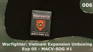 WF: Vietnam Exp 05 - MACV-SOG #1 | 06 | Warfighter Vietnam Expansions Unboxings