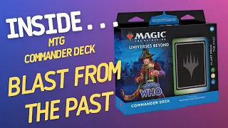 Inside…Magic the gathering Doctor who - Blast from the Past Commander Deck (4K 60fps)