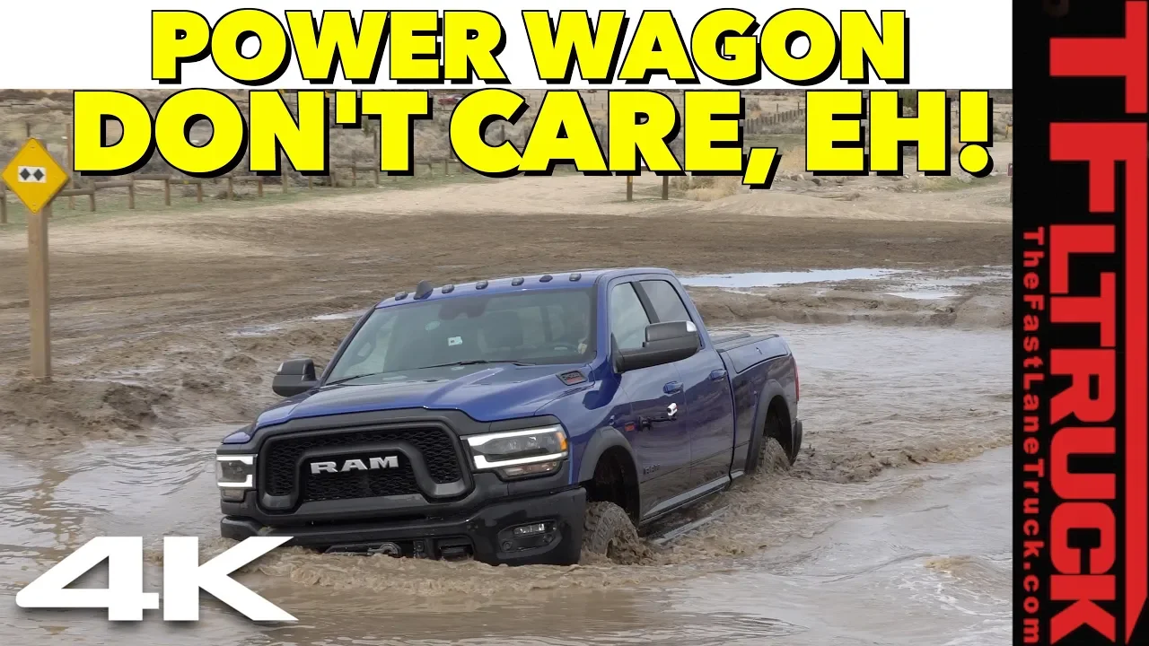 First Dirt! New 2019 Ram Power Wagon Wet Off-Road Review