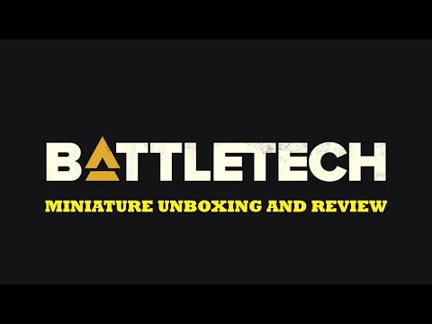 Battletech ComStar Command Level II Unboxing and Review