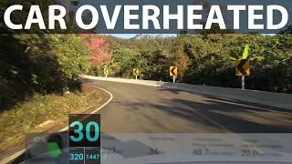Ora Funky Cat 400 Pro driving up Doi Ang Khang