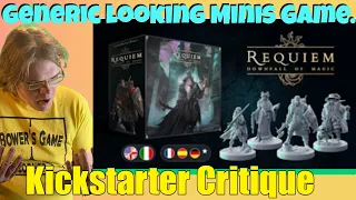 Requiem - Downfall of Magic - Generic Main Image of the year nominee! - Kickstarter Critique Review
