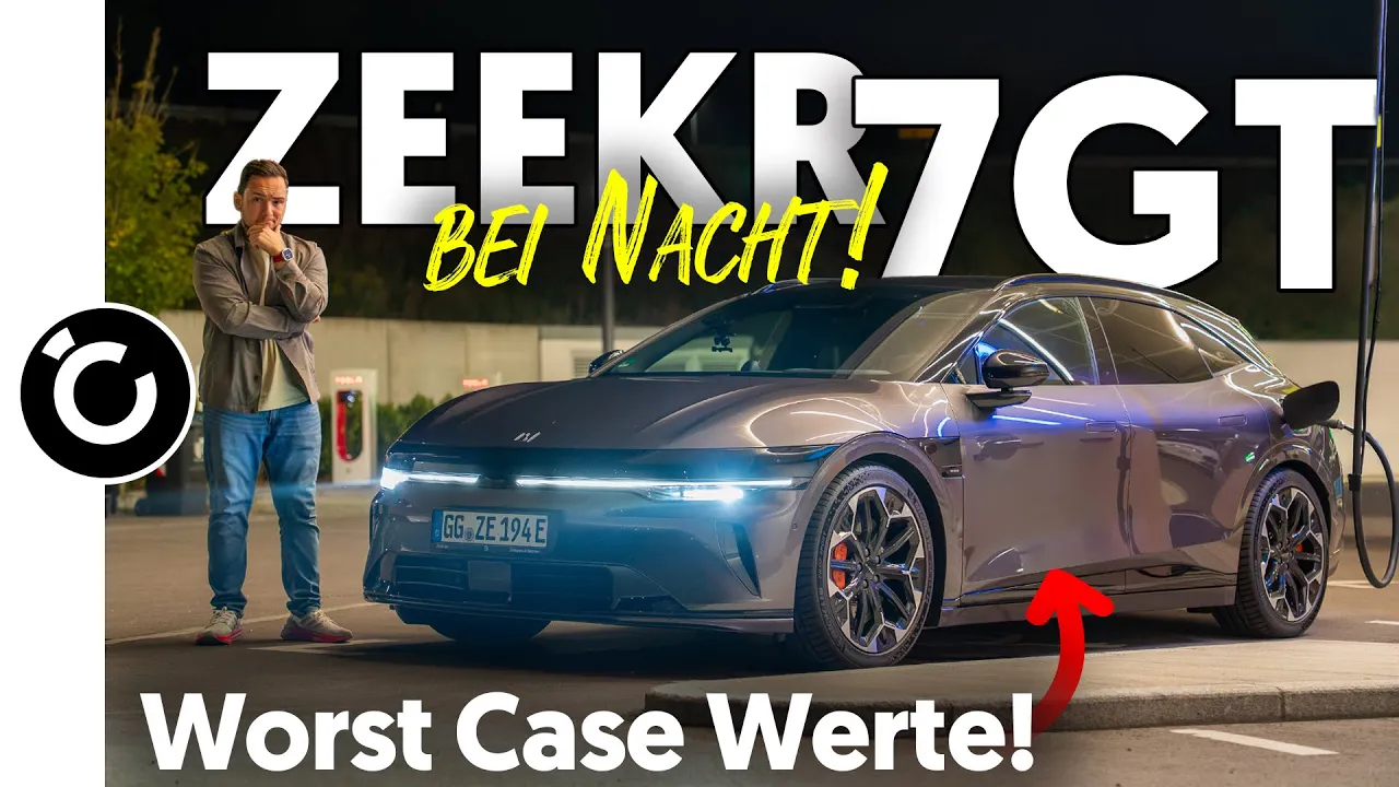 Zeekr 7GT bei Nacht: Autobahn-Test mit böser Überraschung
