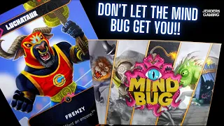 The card game Mindbug: First contact