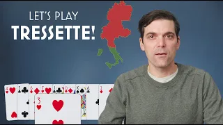 How To Play Tressette - Italian Card Game - With Play-through, Tips and Strategy.