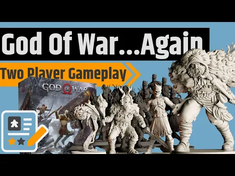 God of War: The Board Game Playthrough - Two Player, New Scenario