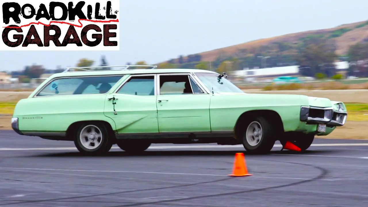 The Pontiac Bonneville Wagon on the Track! | Roadkill Garage | MotorTrend