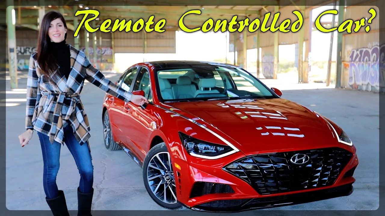 It Has DRIVERLESS Self Parking!?! // 2020 Hyundai Sonata Limited