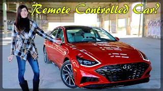 It Has DRIVERLESS Self Parking!?! // 2020 Hyundai Sonata Limited
