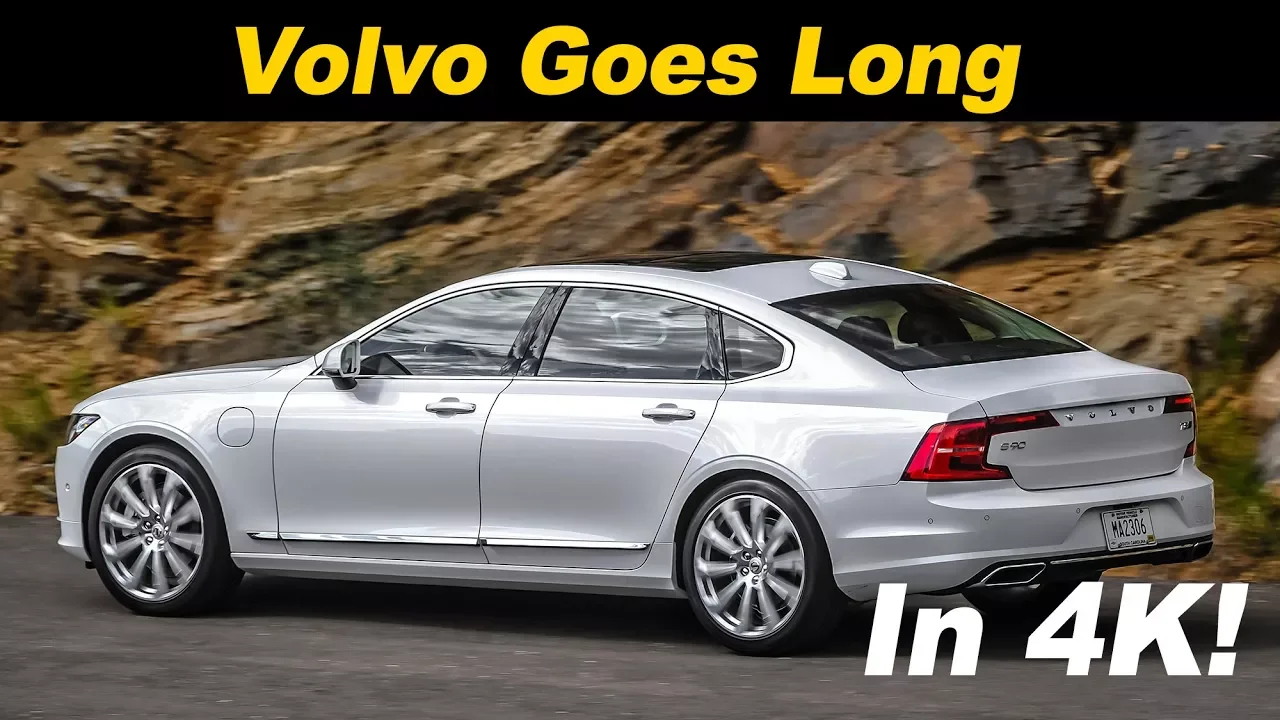 2018 Volvo S90 T8 Review / Comparison - In 4K