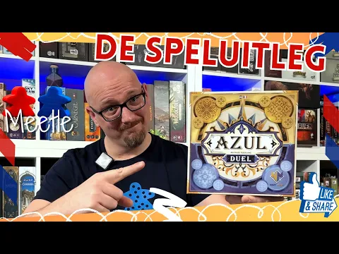Hoe speel je AZUL DUEL? De speluitleg in het Nederlands
