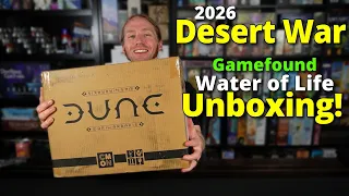Dune: War for Arrakis - Desert War Gamefound Water of Life Bundle Unboxing