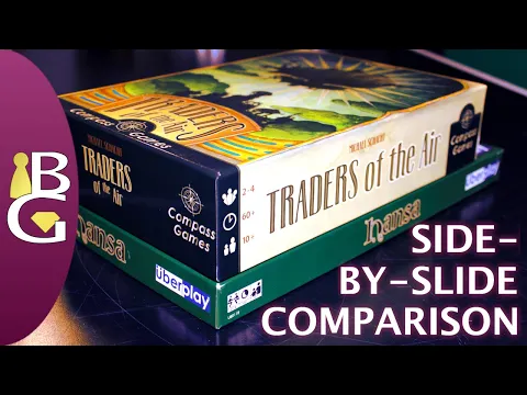 Hansa AKA Traders of the Air — Side-by-Slide Board Game Comparison 👥