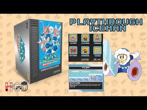 Ice Man! Session of MM1 Mega Man Adventures! - Home Gamer Dad