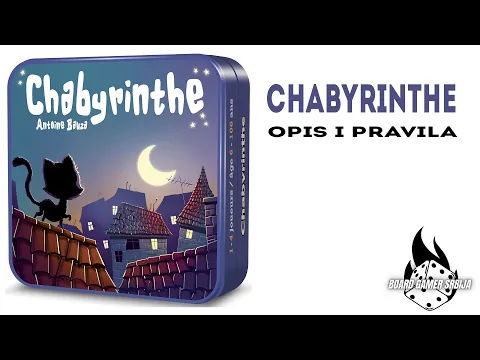 Chabyrinthe - Opis i pravila (igra kartama za 2-4 igrača)