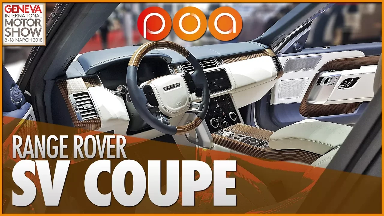 RANGE ROVER SV COUPE : Le bonheur à 300 000 euros ?