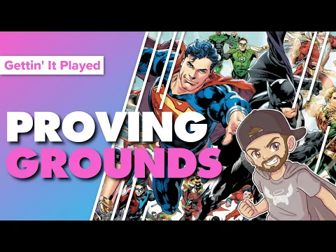 DC Deck-Building Game Rebirth Campaign Playthrough | Scenario 1: Proving Grounds